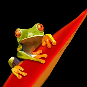 Hughie the frog