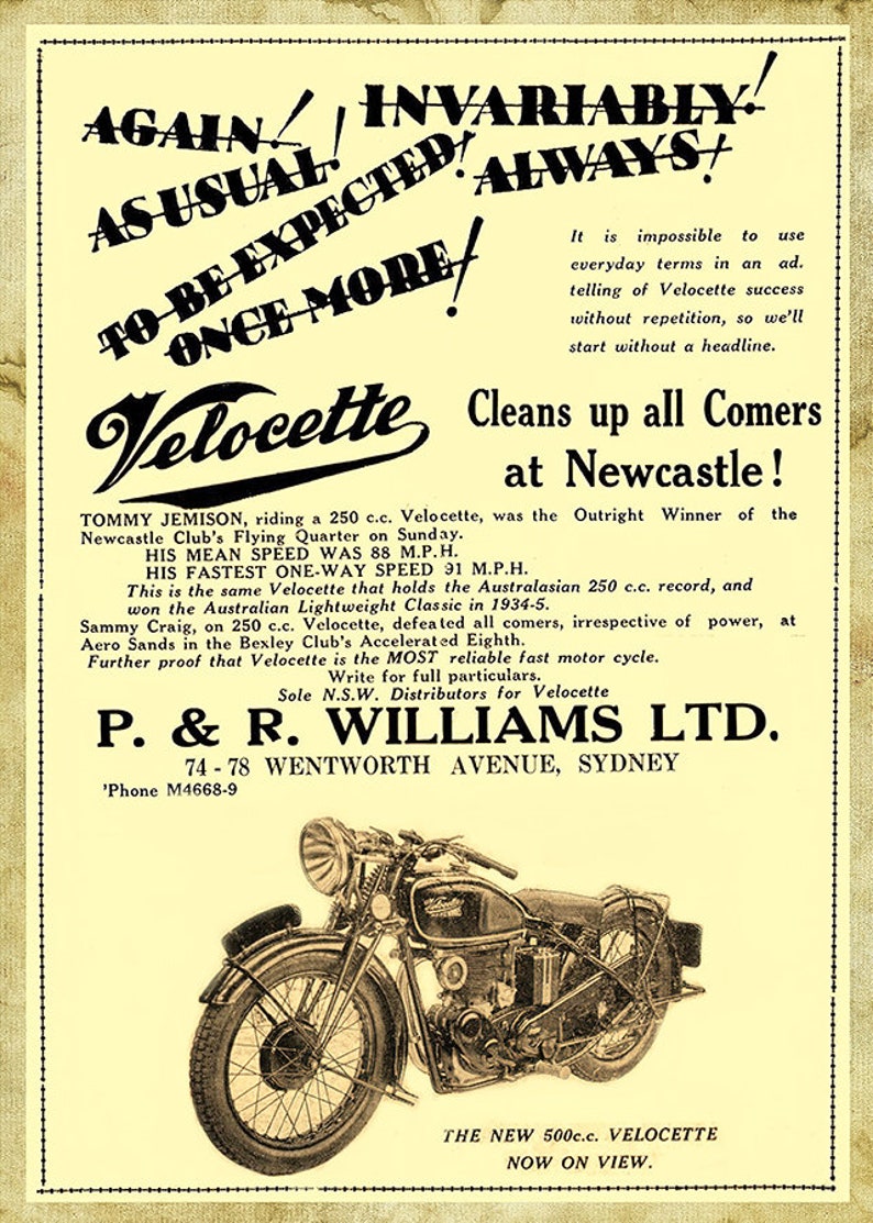 reproduction vintage motorcycles