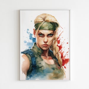 Cammy SF6, an art print by NibelArt . - INPRNT