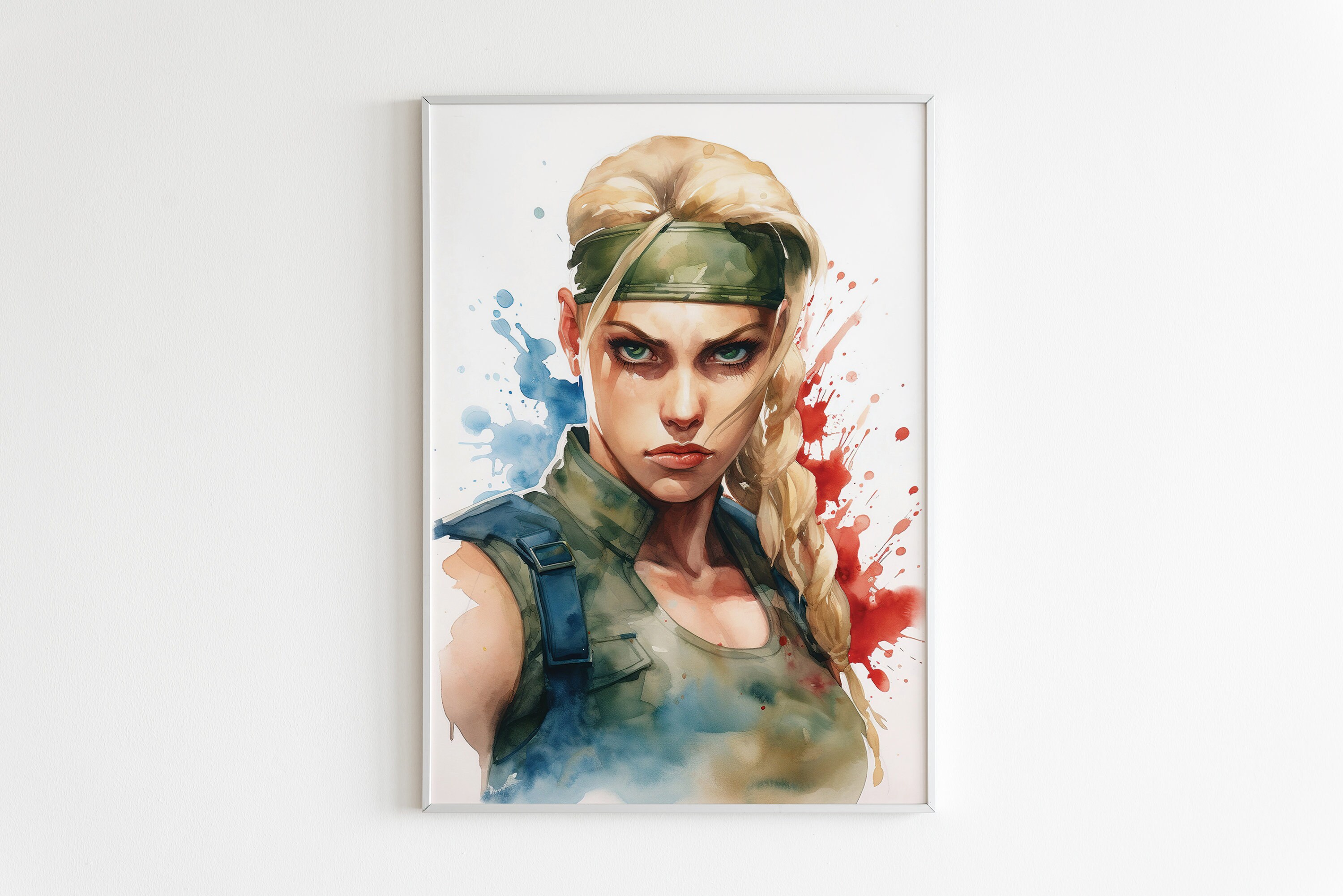 Cammy - Street Fighter II Poster for Sale by TheRedMoth