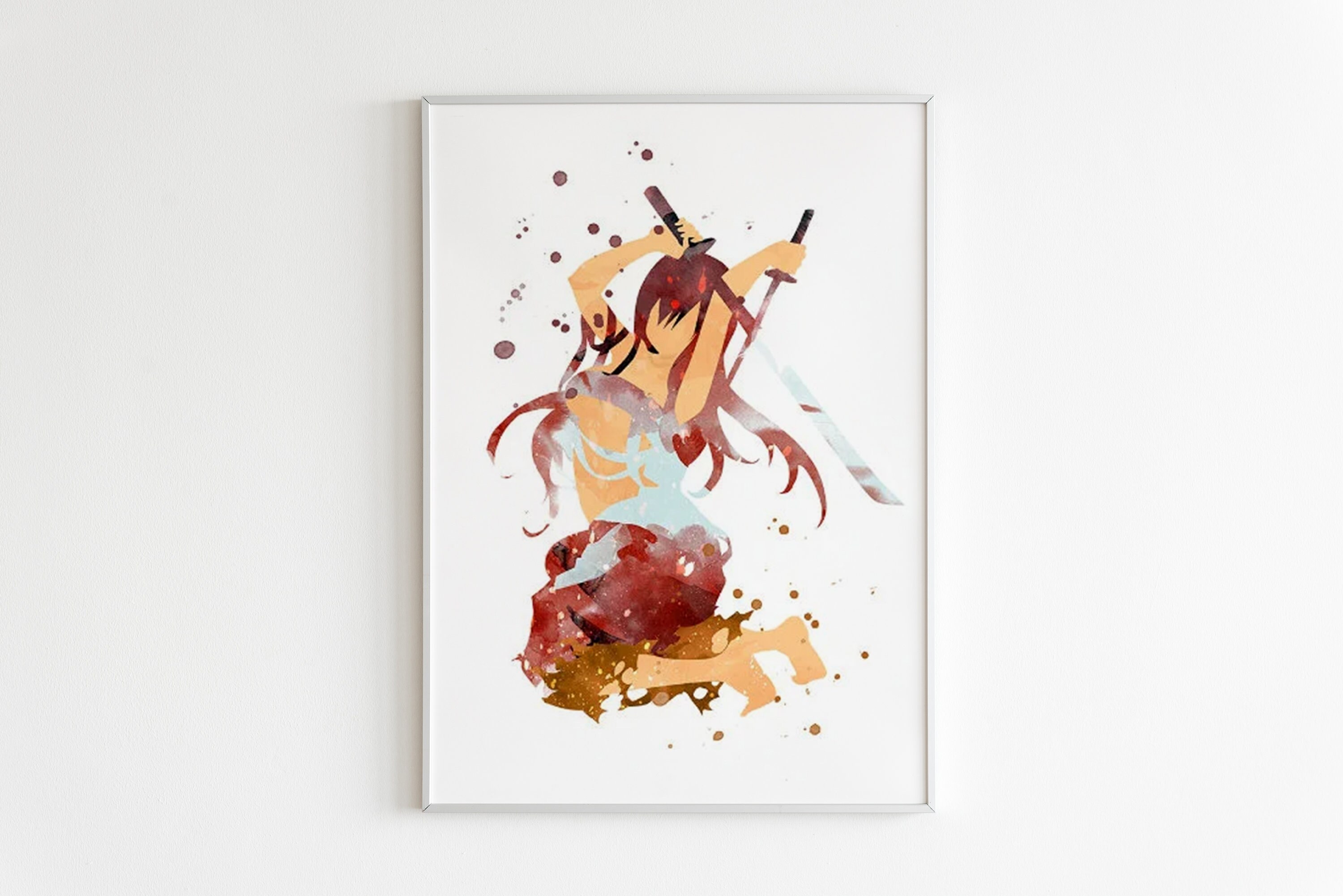 Custom Canvas Art Kids Anime Mural Fairy Tail Poster Fairy Tail Wall  Sticker Fairy Tail Wallpaper Christmas Decorations #103# - AliExpress