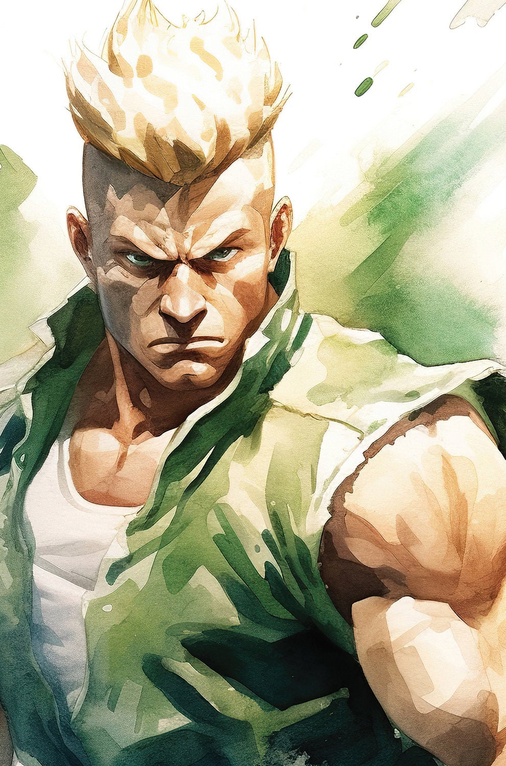 Street Fighter - Guile Poster for Sale by Xanderlee7