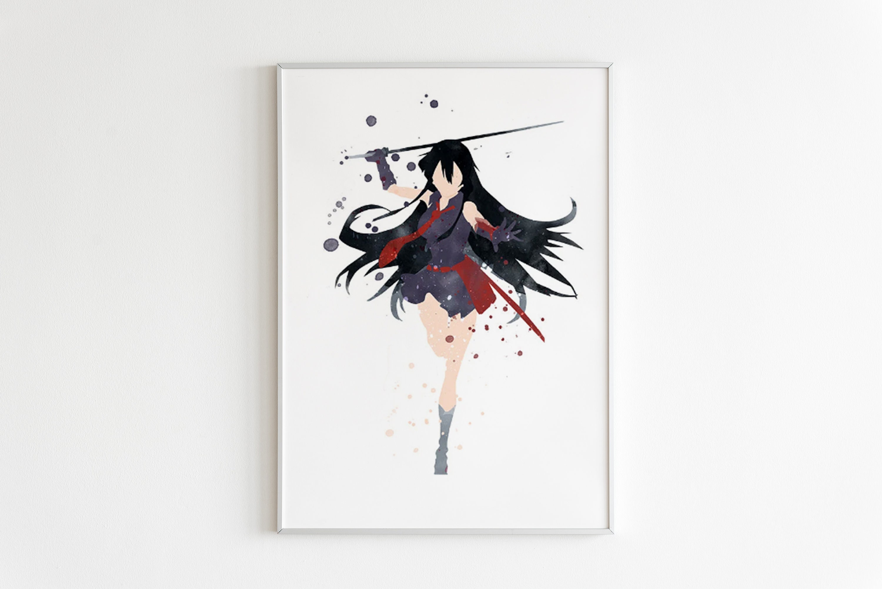Leone Akame Ga Kill' Poster, picture, metal print, paint by Illust Artz