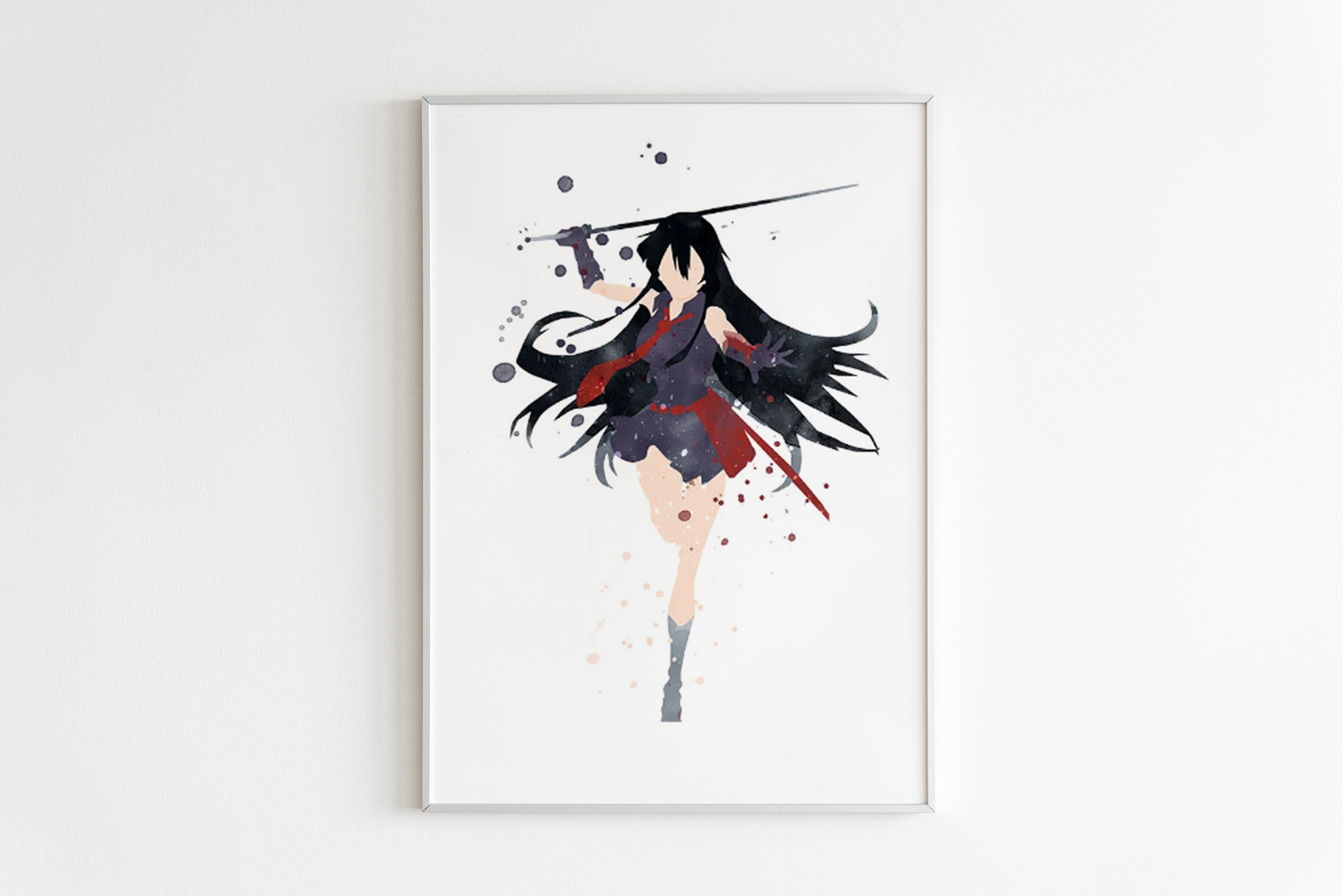 Akame Ga Kill Characters Silk Custom Poster Printed Wall Decor 20 x 13 Inch  24 x