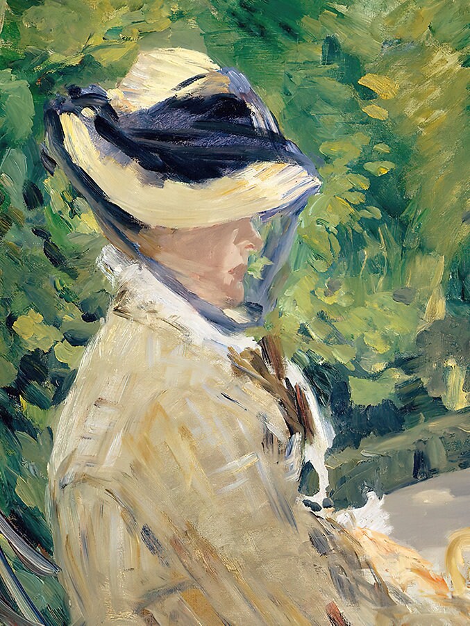 Edouard Manet POSTER X: Reproduction of Manet Painting Madame - Etsy