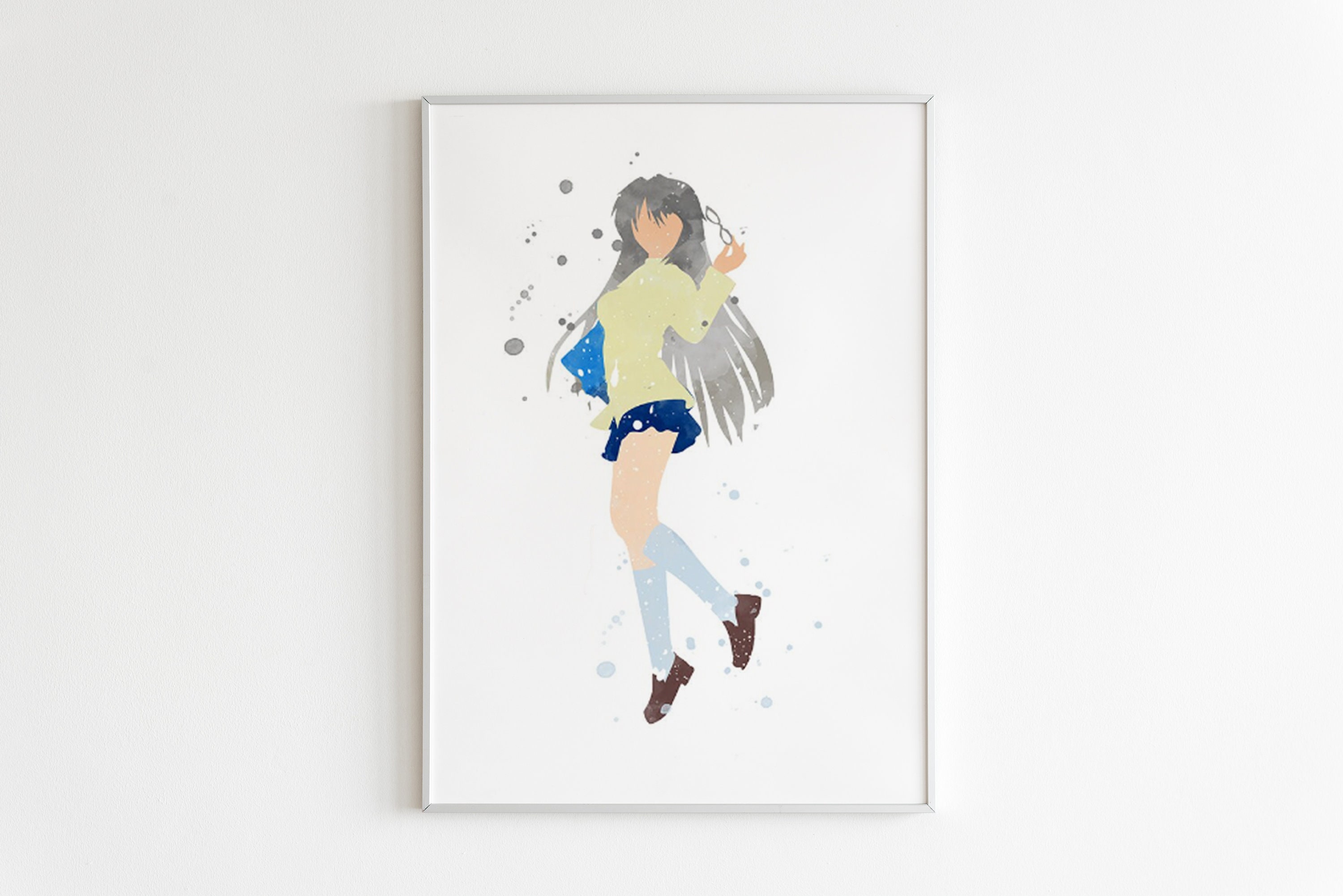 Cartoon Anime CLANNAD Posters and Prints Retro Painting Wall Art