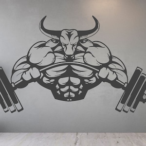 Sport Wall Decal/ Gym Wall Decal/ Fitness Wall Decal/ Workout Decal/ Sports boy wall decal/Sports wall sticker with a wall/ (K1118)