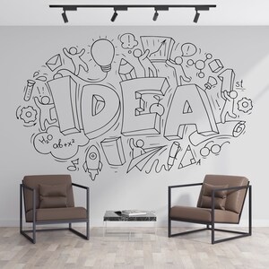 Office Wall Decal Teambuilding Wall Sticker Teamwork Office Wall Art (K469)