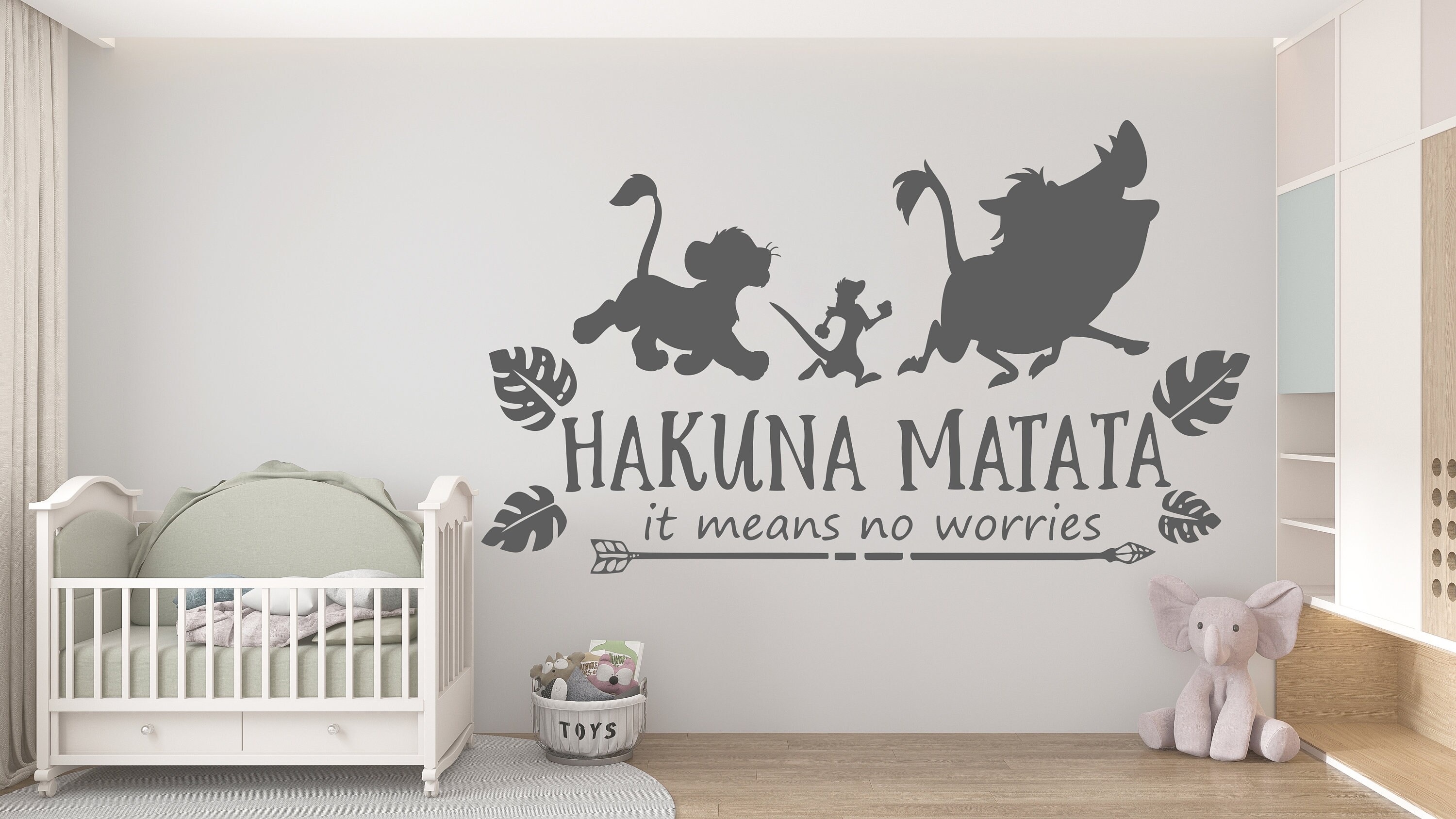 The Lion King Wall Decal/ Simba Wall Decor/ for Kids Nursery - Etsy