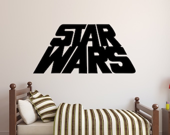 Star Wars Wall Decal Death Star Wall Sticker Star Wars Quote Wall Decor (K371)