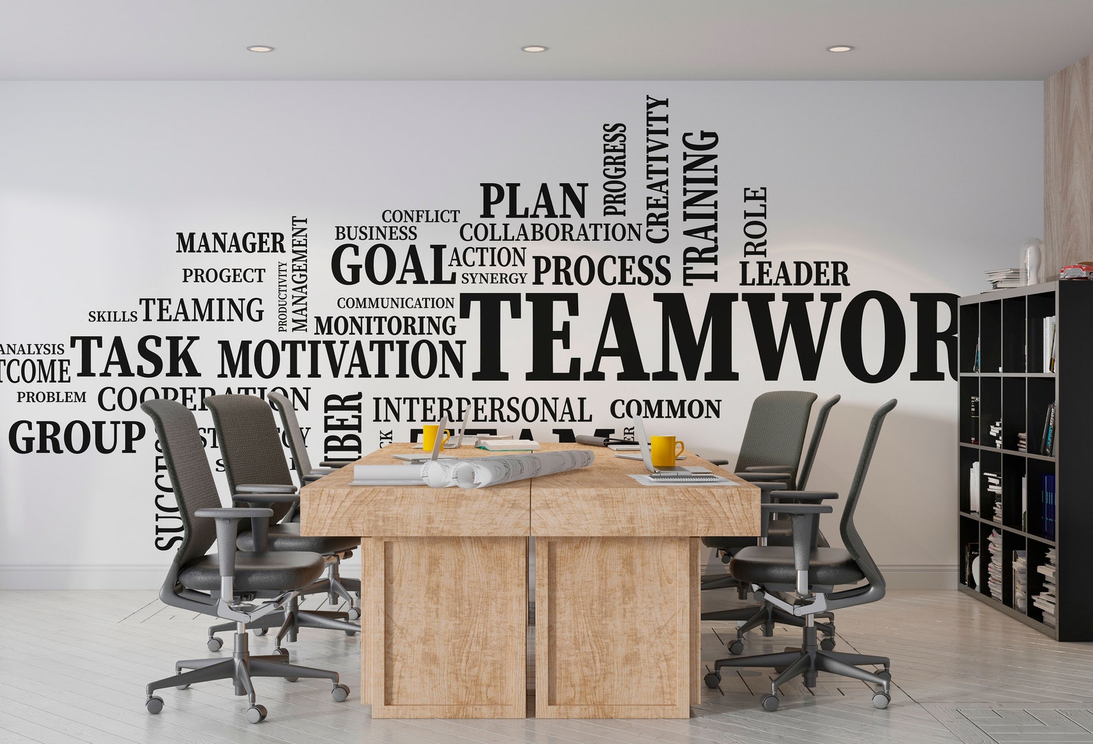 Office Wall Decal/ Business Wall Decal/ Teamwork Wall Decal/ (K1157) - Etsy