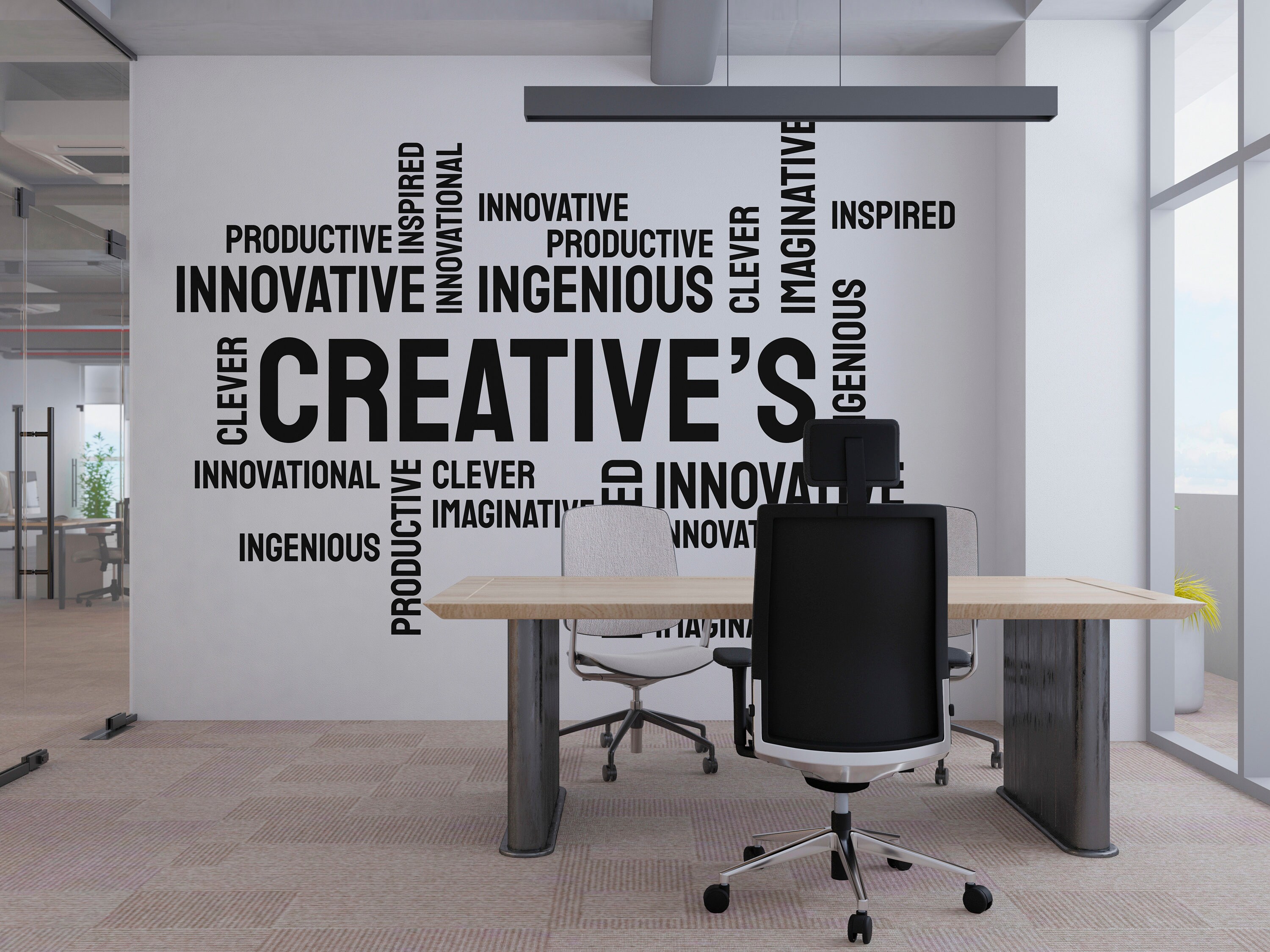 Office Wall Decal/ Business Wall Decal/ Teamwork Wall Decal