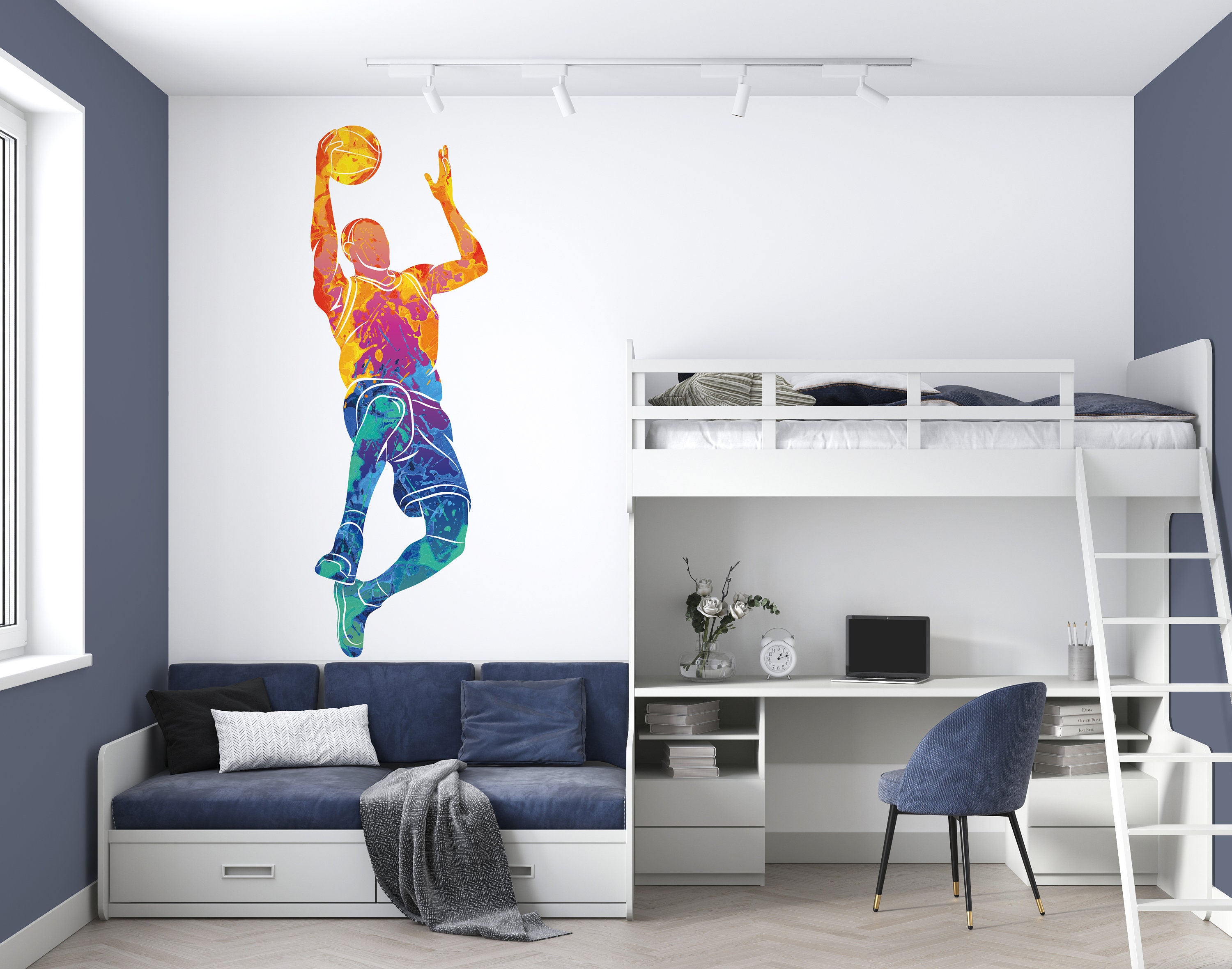 Boys Basketball Bedroom