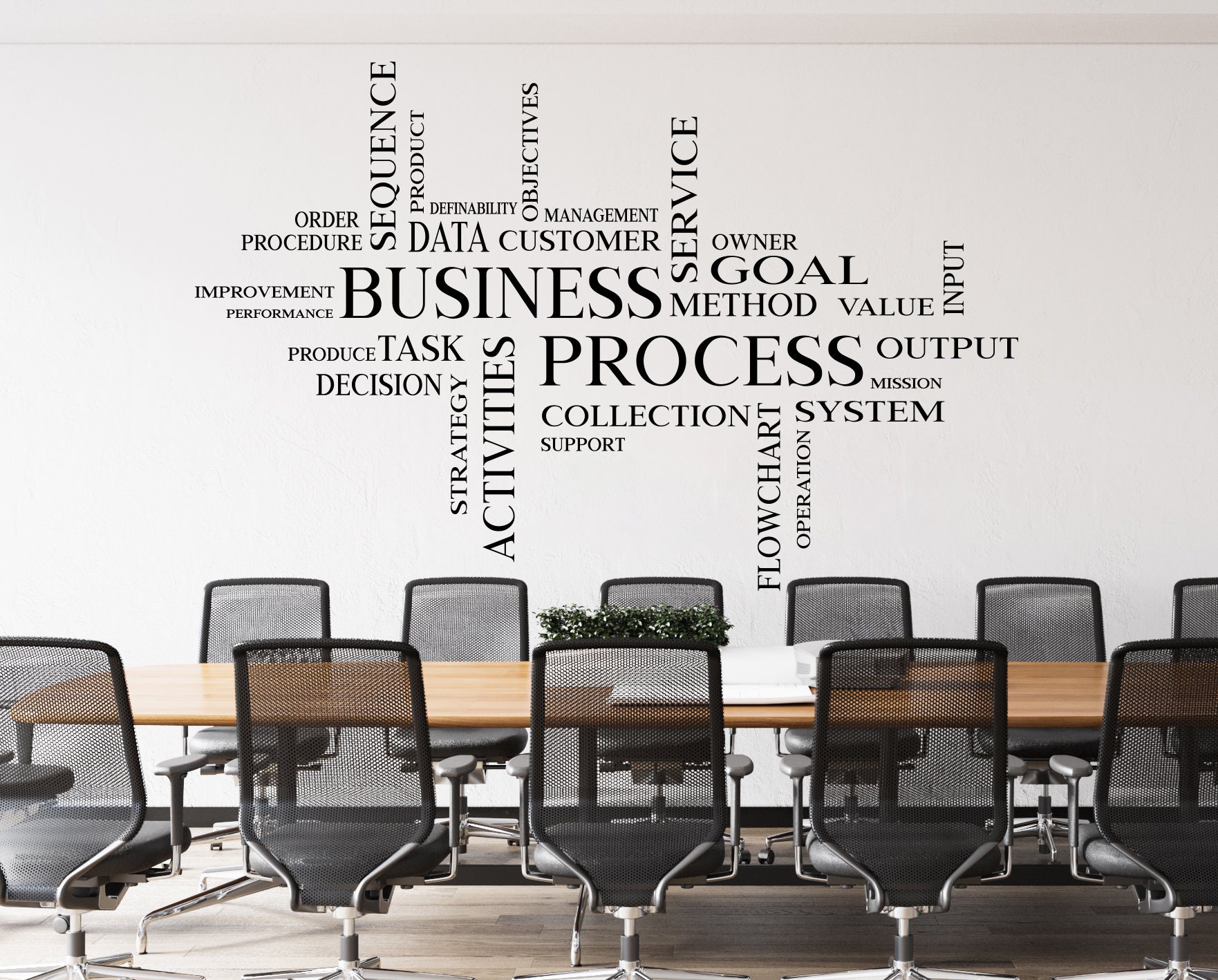 Office Wall Decal/ Business Wall Decal/ Teamwork Wall Decal/ (K673) - Etsy