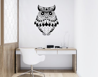 Owl Wall Decor  Wall sticker,owl for decor (K28)