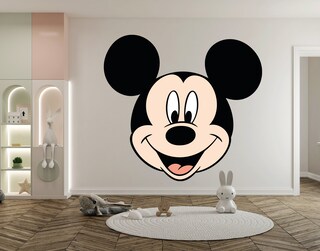 Adesivo Murale INDIGOS Cranio Scheletro Nero, Dimensioni 80x59 Cm, Decorazione Da Parete Per Camera, Ufficio O Studio, Facile Applicazione