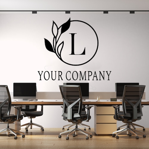 Custom Wall Decal Logo Create Personalized Business Etsy Ireland