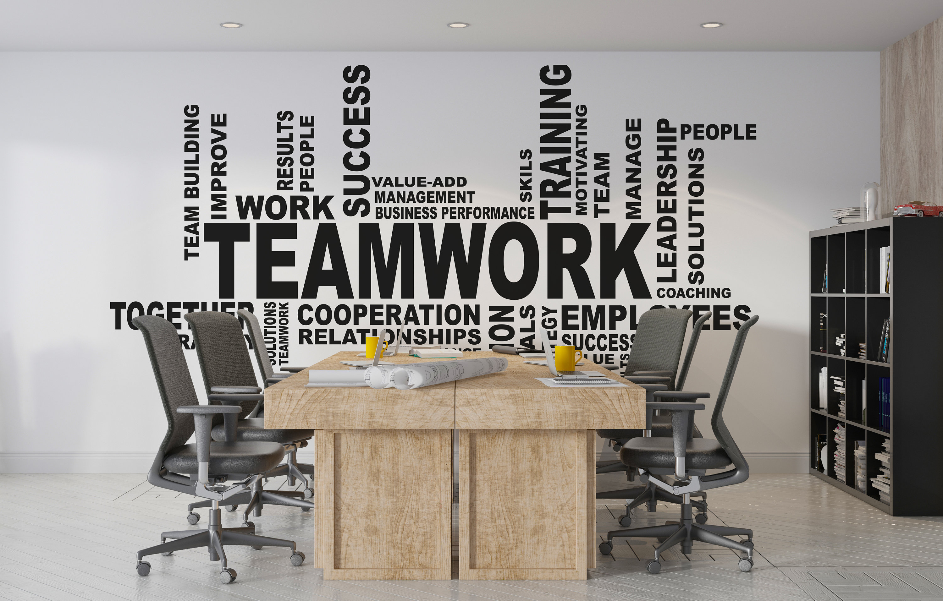Office Wall Decal/ Business Wall Decal/ Teamwork Wall Decal/ (K1156) - Etsy