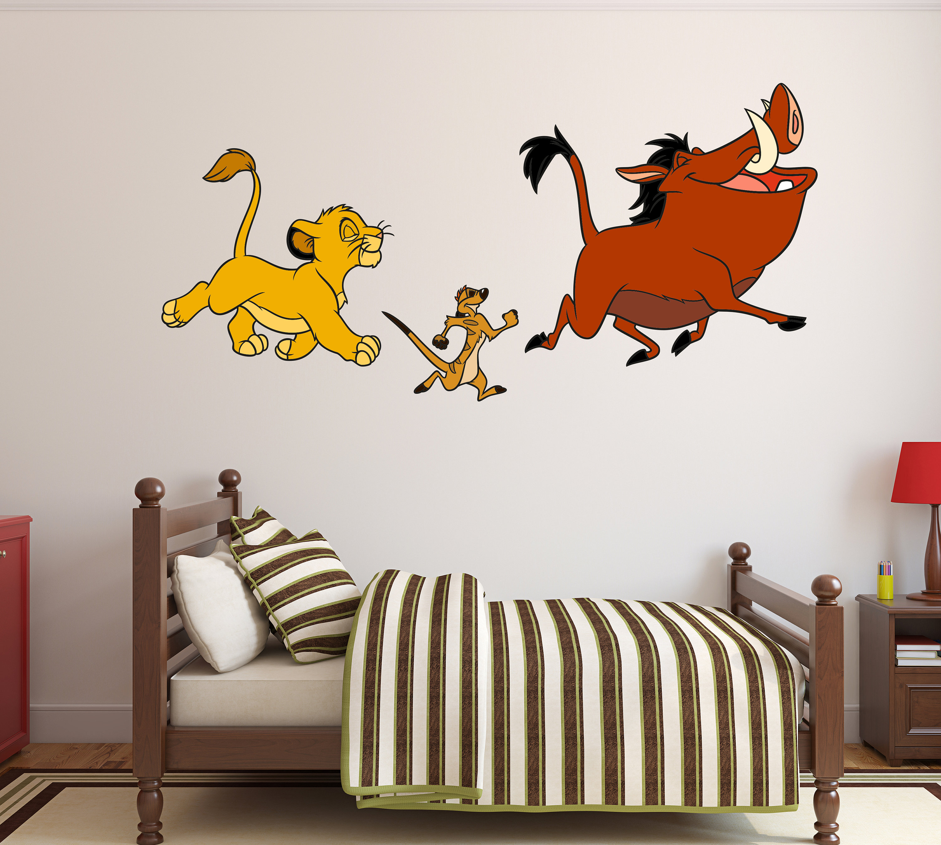 The Lion King Wall Decal Simba Wall Decor for Kids Nursery Wall Decor ...