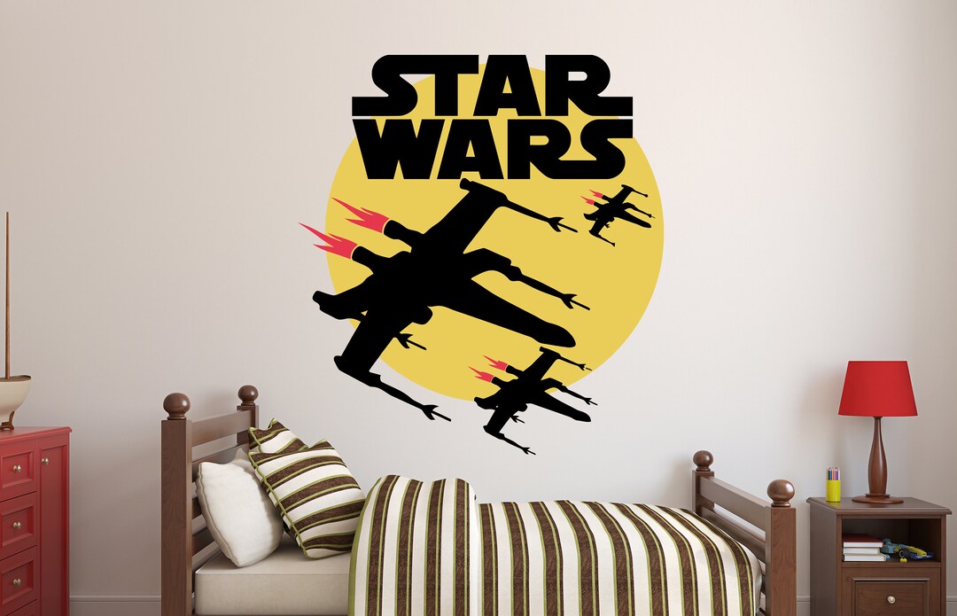 Star Wars Wall Decal Death Star Wall Sticker Star Wars Quote Wall Decor