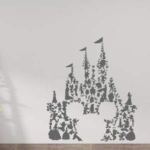 Mickey Mouse Wall Decal Cartoon Wall Decor For Kids Nursery (K239)