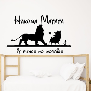The Lion King Wall Decal Simba Wall Decor for Kids Nursery Wall Decor (K460)