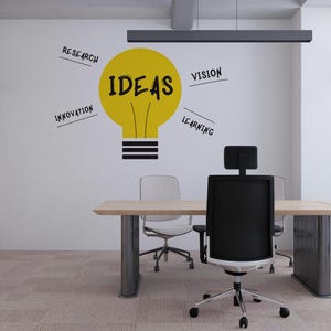Office Wall Decal Teambuilding Wall Sticker Teamwork Office Wall Art (K575)