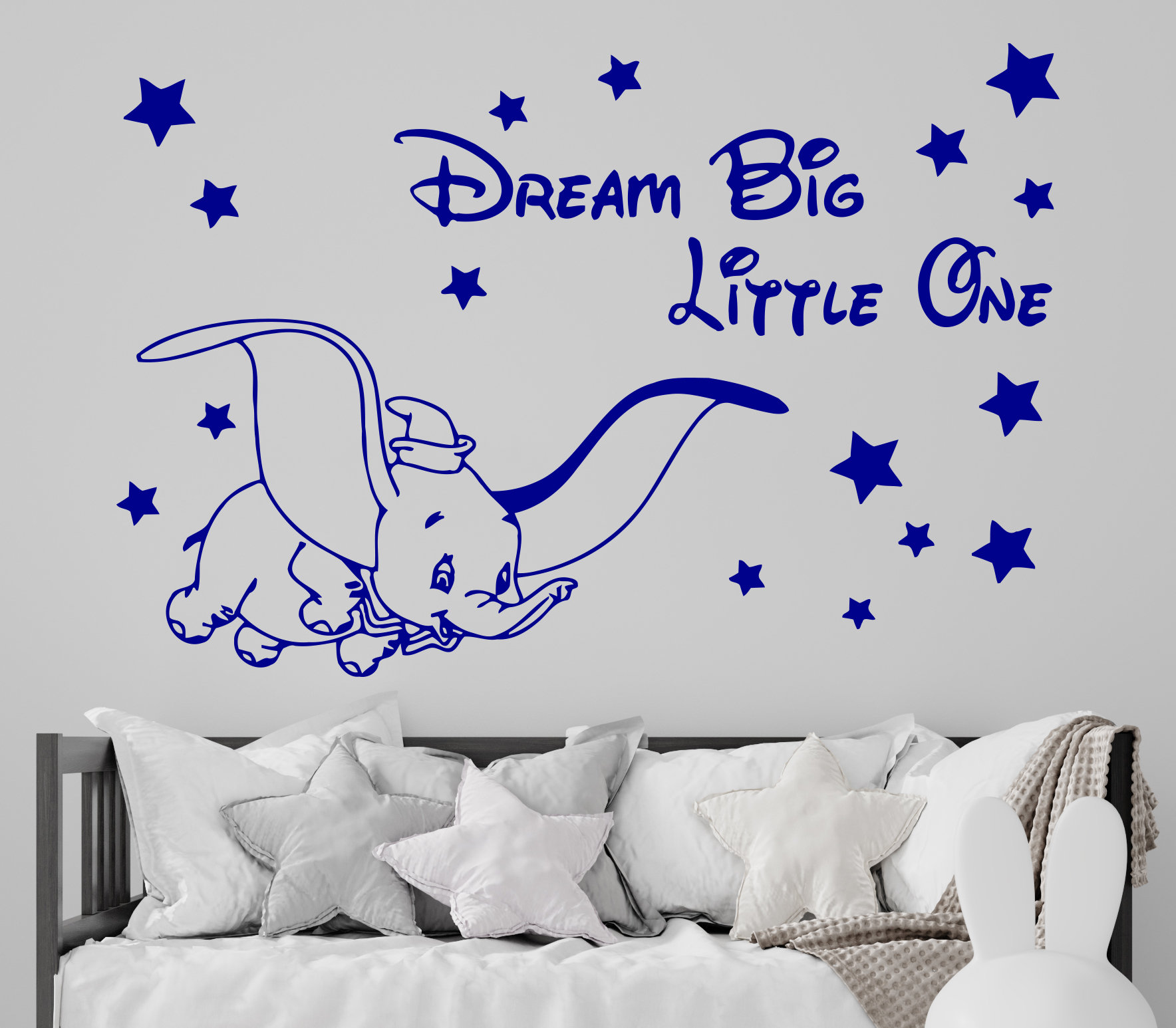Dumbo Wall Decal Dumbo Wall Sticker Elephant Wall Decor for Etsy