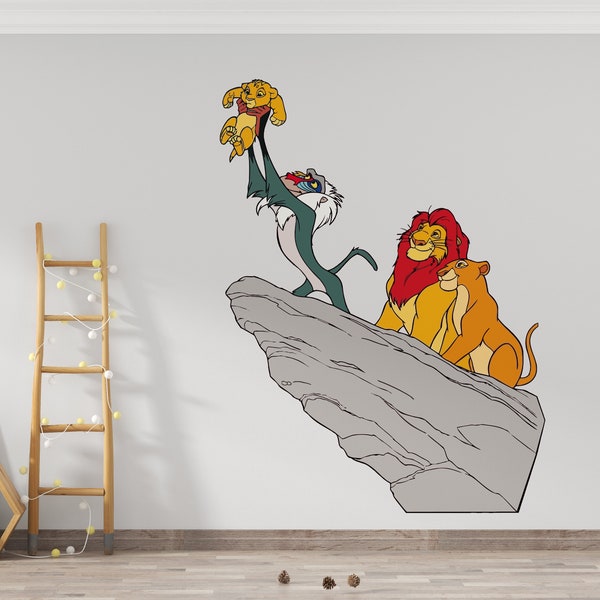 Lion King Wall Decal - Etsy