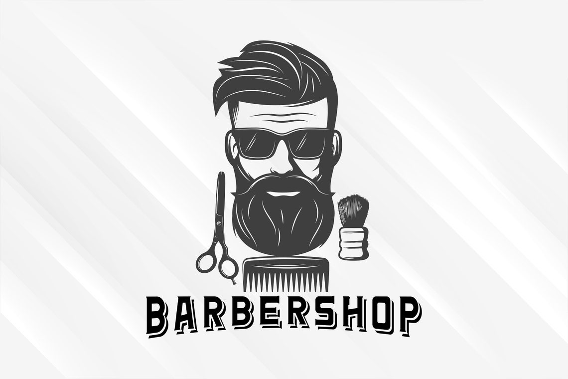 Barber Shop Wall Decal Barber Wall Sticker Beauty Salon Wall Etsy