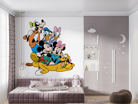 ROFARSO Removable Fox Wall Decal - Cute Animal Wall Sticker For Nursery, Kids Room, Living Room Decor