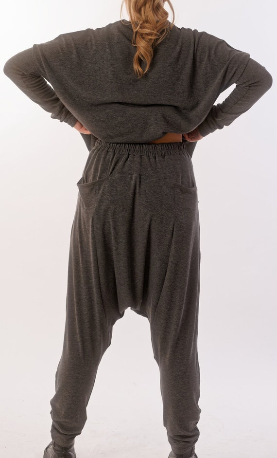 Practical unisex set,Harem pants and loose blouse set,Yoga set,Sports outfit,Blouse shalwar overall,Great training kit, Modern carelessness