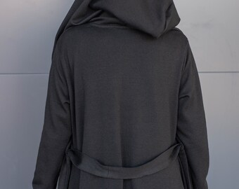 【激安セール】 Cardigan, Grunch Cloak, Unisex Black Size Plus Women Cape, ジャケット・アウター