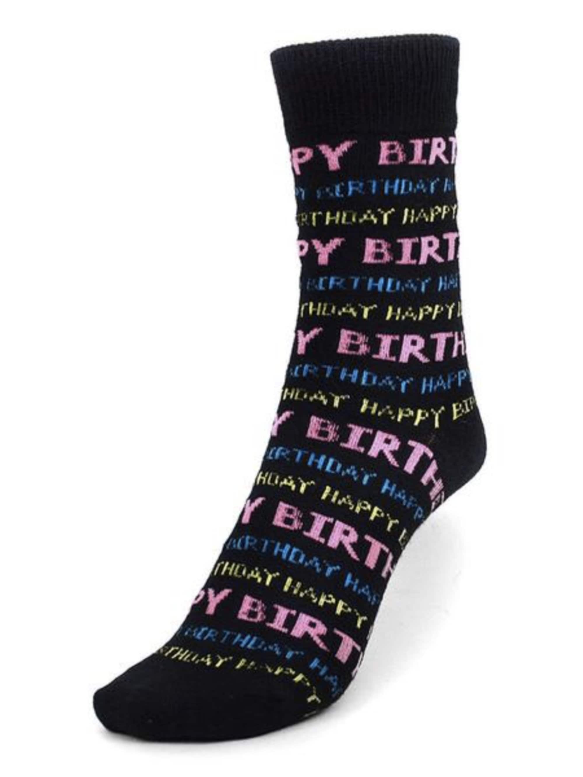 Women's Happy Birthday Novelty Socks Etsy