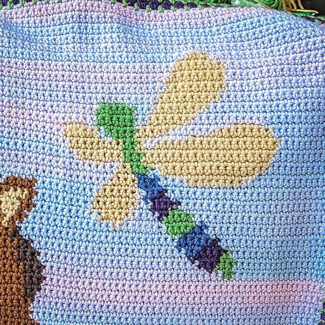 Horse Graphghan Crochet Pattern **digital Pattern Only** (no Physical ...