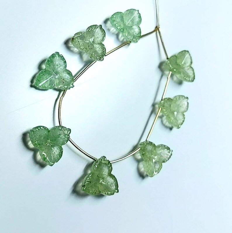 GREEN STRAWBERRY QUARTZ flowers Carving beautiful hand made natural gemstone best quality of 11 pcs GREEN STRAWBERRY QUARTZ flowers Carving beautiful hand made natural gemstone best quality of 11 pcs