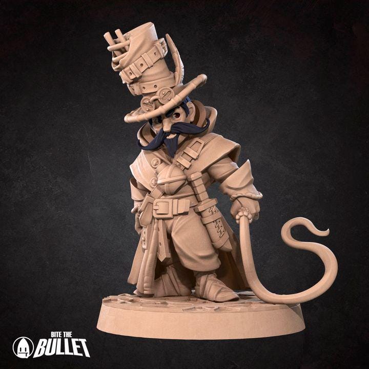 Gnome Beast Tamer Miniature | Circus Ringleader Rogue for D&D ...
