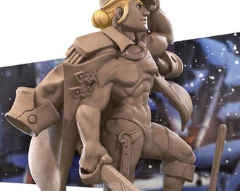 Male Pirate Captain Miniature | Sailor Marine Pinup for D&D, Daggerheart, RuneScape or Pathfinder | 3D Printed Resin RPG Fantasy Mini Figure