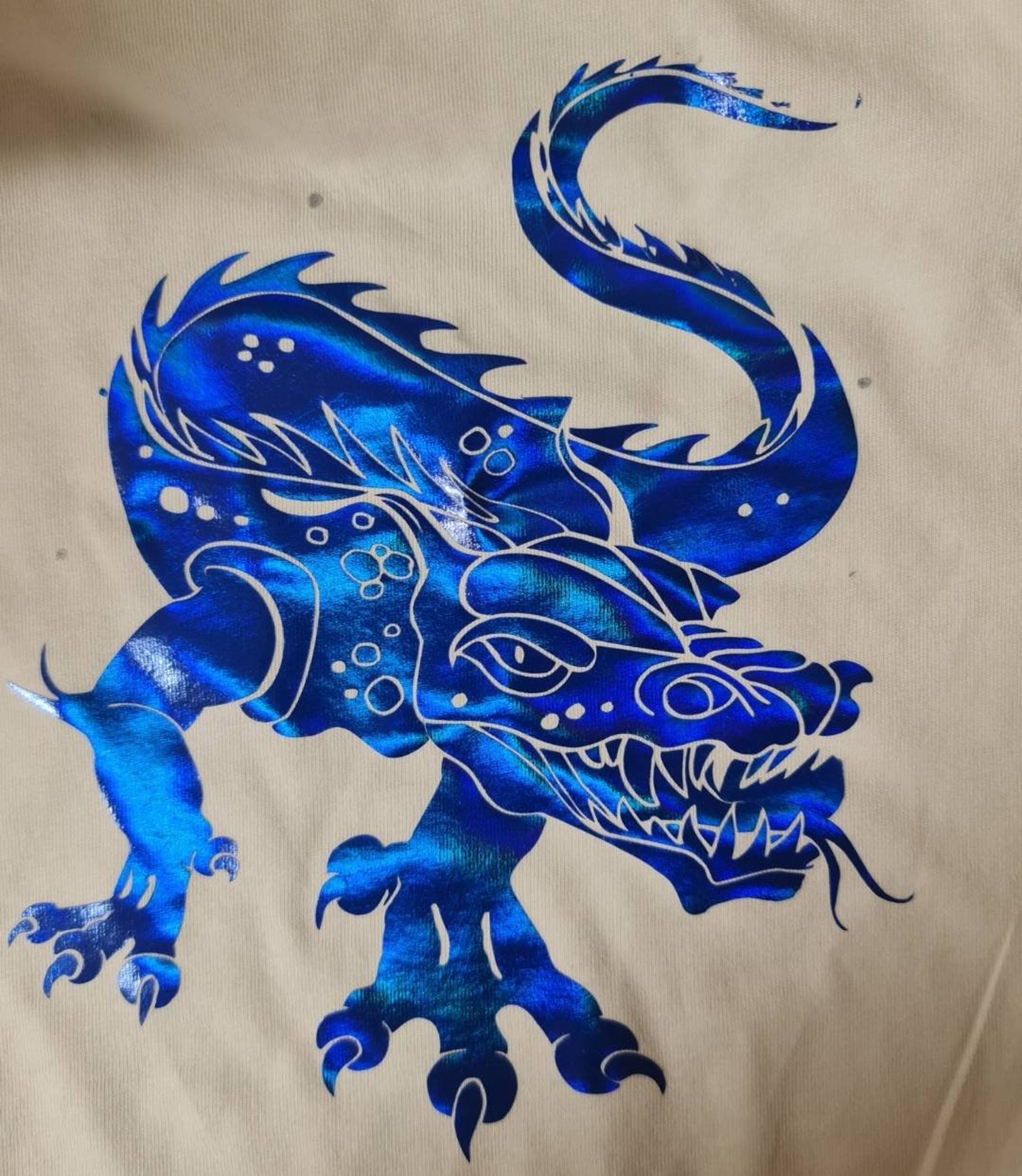 Iron on Dragon Transfer decal heat press decals stickers Etsy