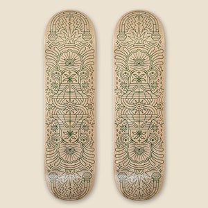 Tropical Paradise Skateboard Deck