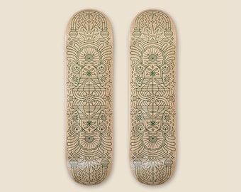 Tropical Paradise Skateboard Deck