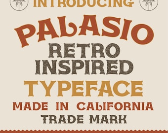 Palasio Typeface