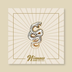 Enamel Snake Pin