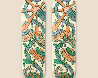 Snake Paradise Skate Deck
