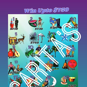 Loteria Mexicana Board 27 Duo Karte big baller win upto 750