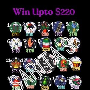 Loteria Mexicana Board Card PYP winnen tot 220 Poker Chips Theme 29 nummers