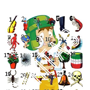 Loteria Mexicana Card Board El Chavo Del 8 Tema 37 números