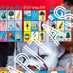 Loteria Mexicana 54 Kartenbrett wähle deinen Preis IT inspiriert