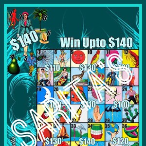 Loteria Mexicana Card Board 54 numéros Gagnez jusqu’à 140