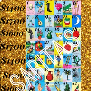 Loteria Baller Juego Última carta de pie Gran Juego